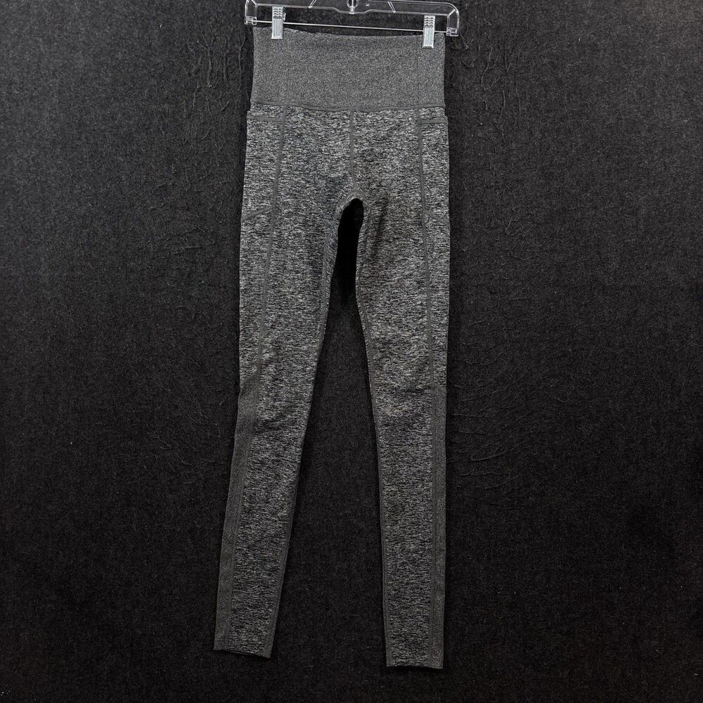 Athleta Exhale Heel Tight Leggings Women's Small Gray High Rise Ankle Softluxe